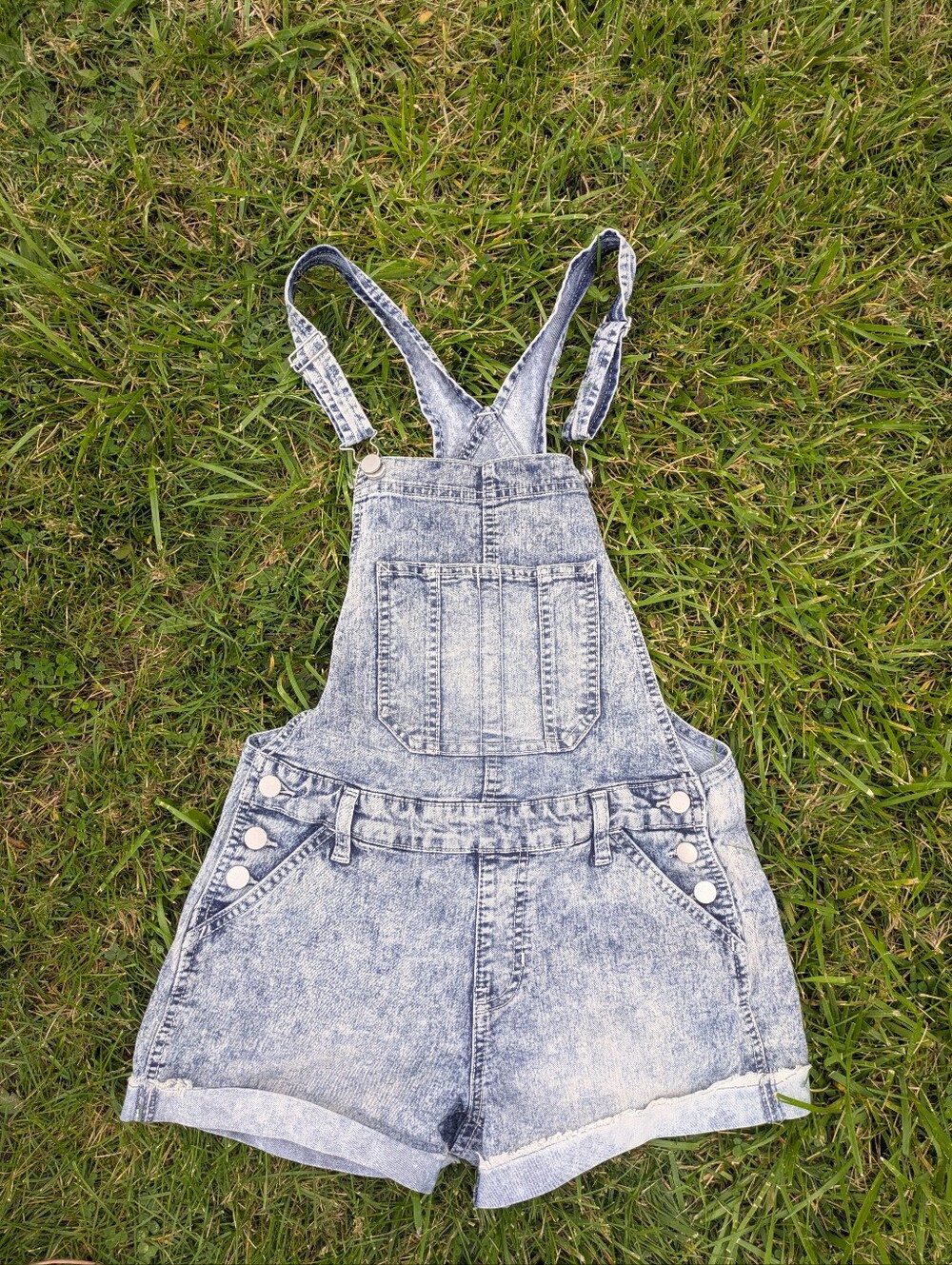 No Boundaries Short Overalls